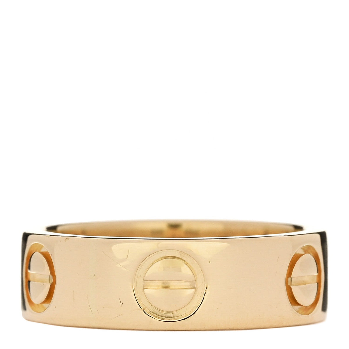 18K Yellow Gold 5.5mm LOVE Ring 49 4.75
