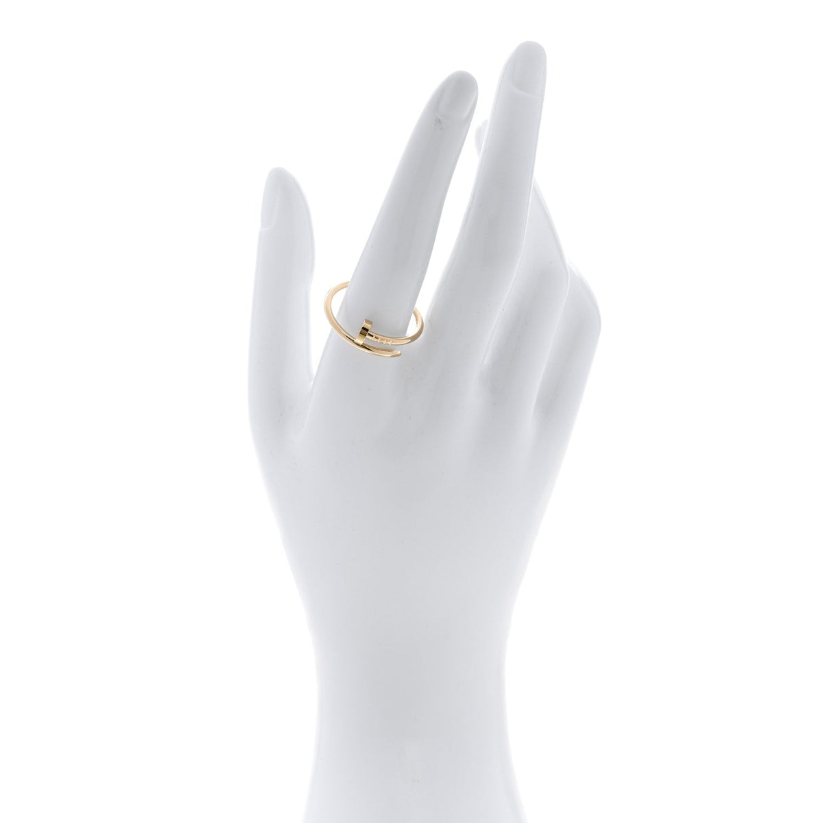 18K Yellow Gold Small Juste Un Clou Ring 62 10