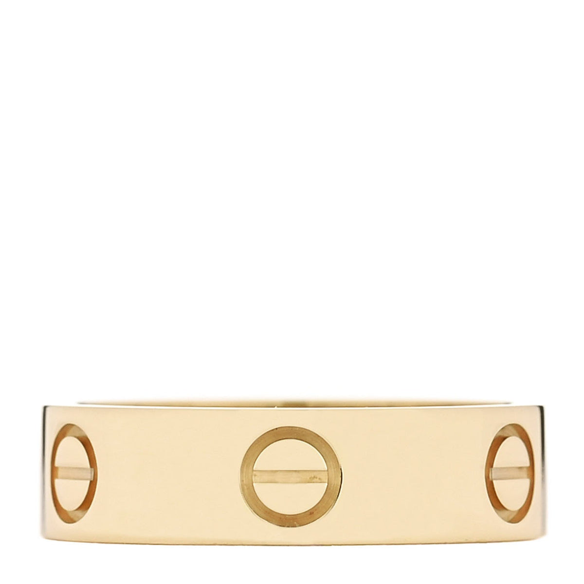 18K Yellow Gold 5.5mm LOVE Ring 56 7.75