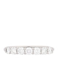 Platinum Diamond 3mm Tiffany Forever Half Circle Band Ring 49 5