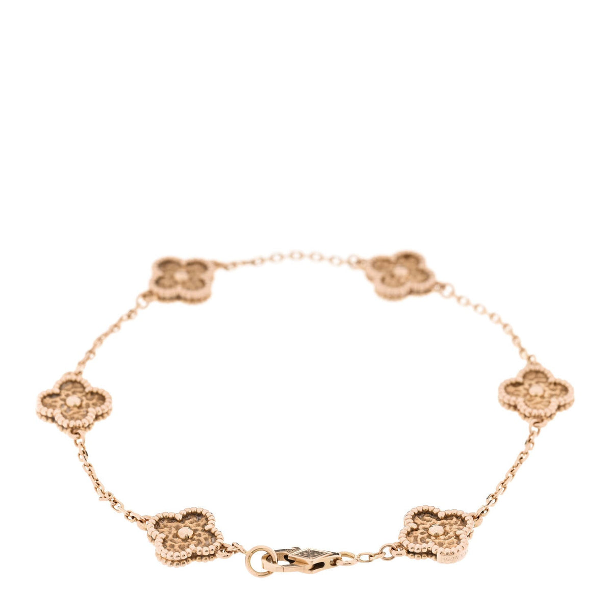 18K Rose Gold 6 Motifs Sweet Alhambra Bracelet