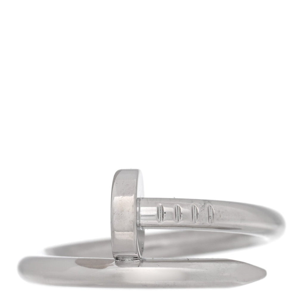 18K White Gold Juste Un Clou Ring 60 9