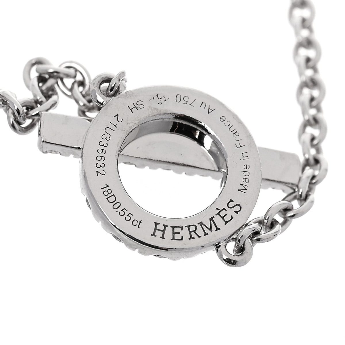 18K White Gold Diamond Finesse Bracelet SH