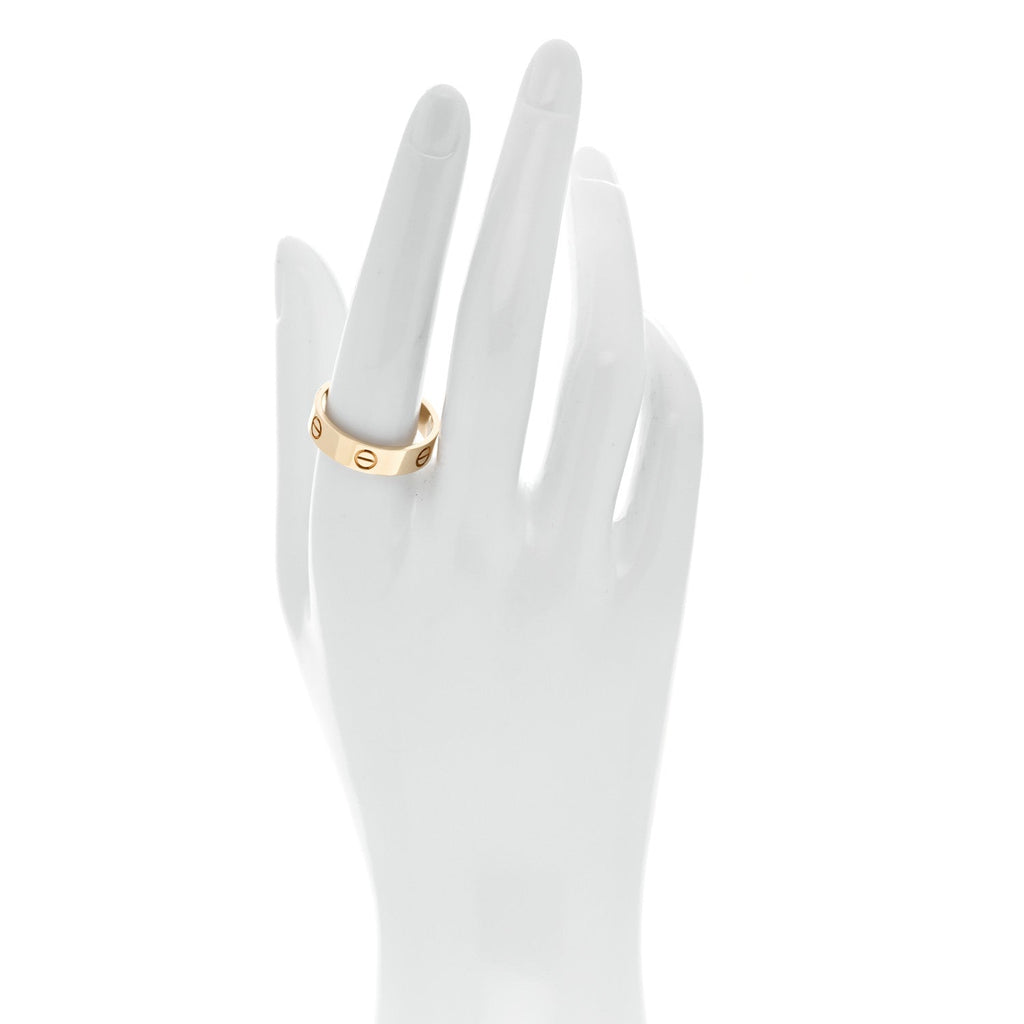 18K Yellow Gold 5.5mm LOVE Ring 61 9.75