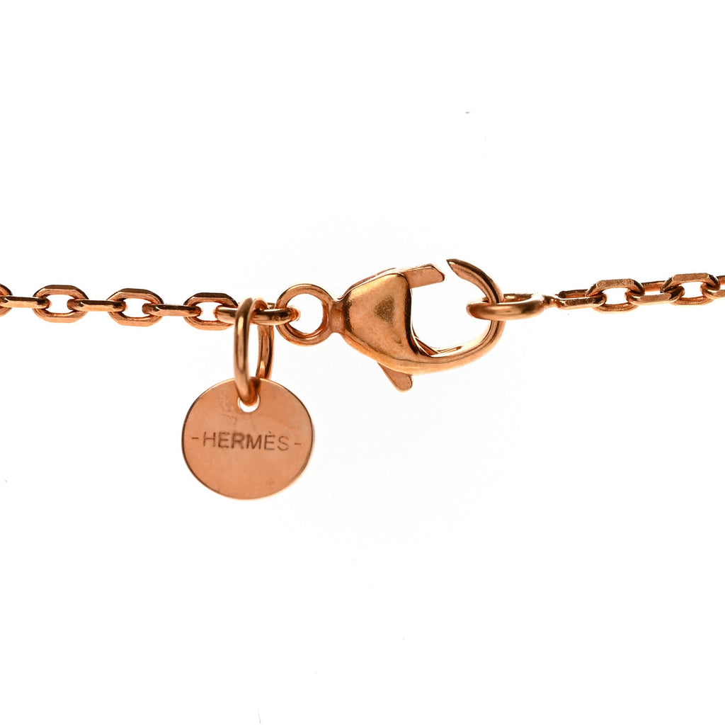 Rose Gold Plated Swift As De Coeur Necklace Gold