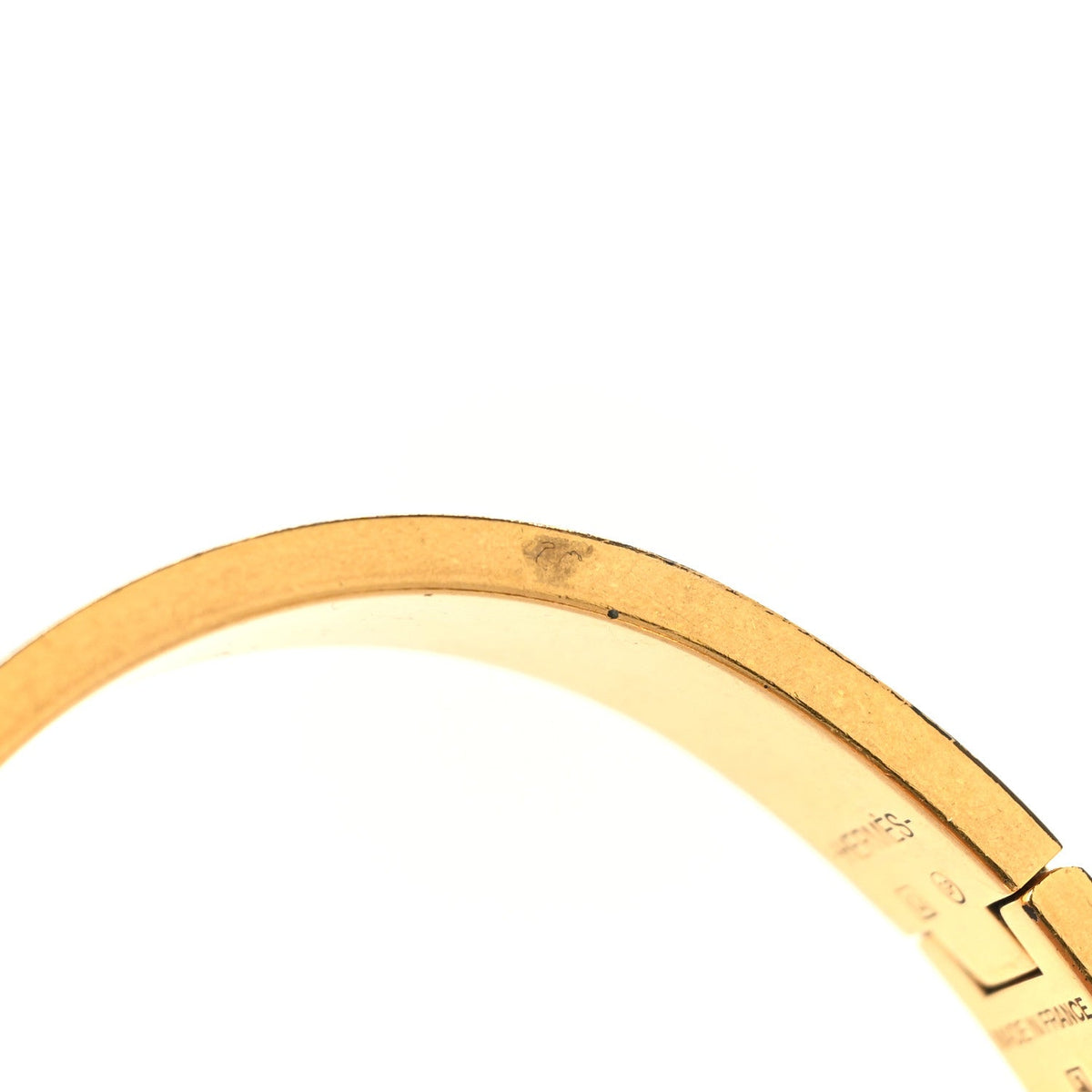 Enamel Narrow Clic Clac H Bracelet PM Aqua