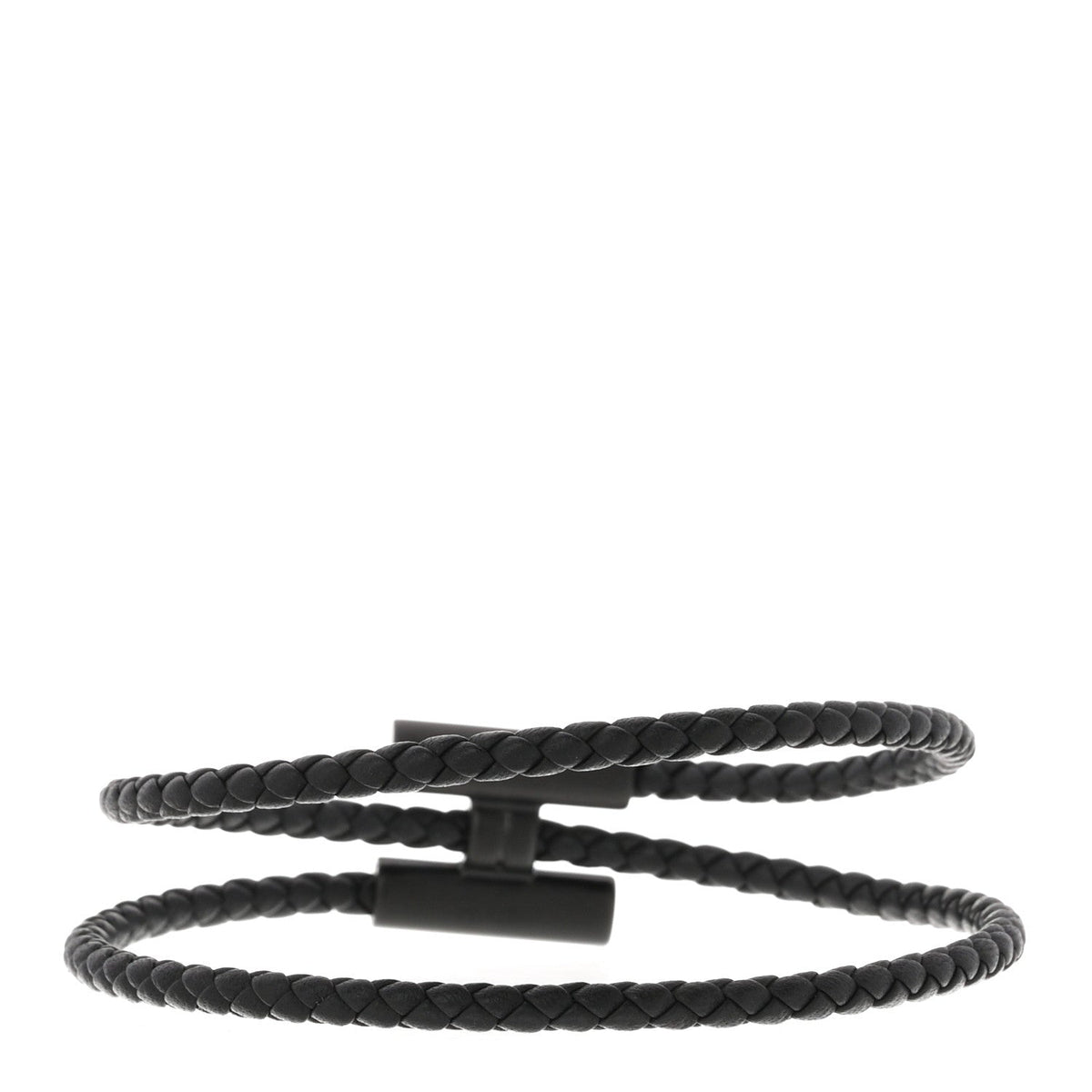 Swift Double Wrap Cord Tournis Tresse Bracelet T6 So Black