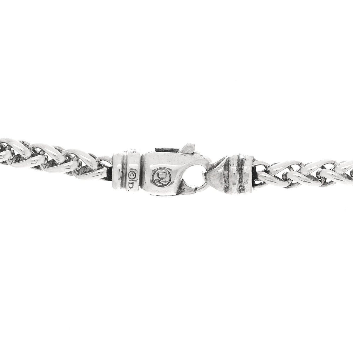 Sterling Silver 4mm Wheat Chain Necklace