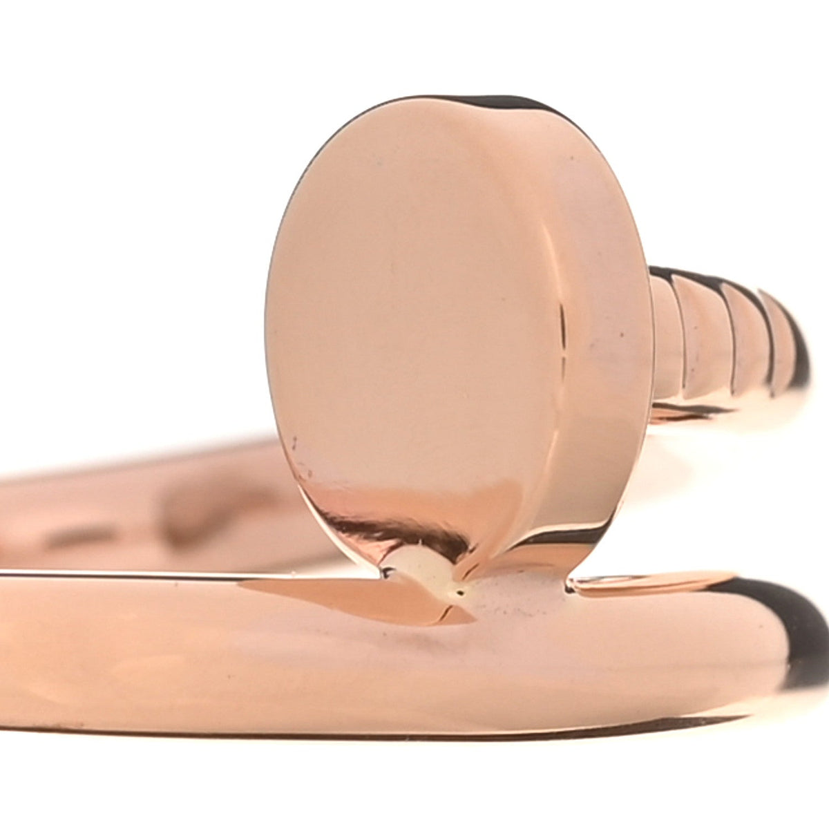 18K Pink Gold Juste Un Clou Ring 54 7