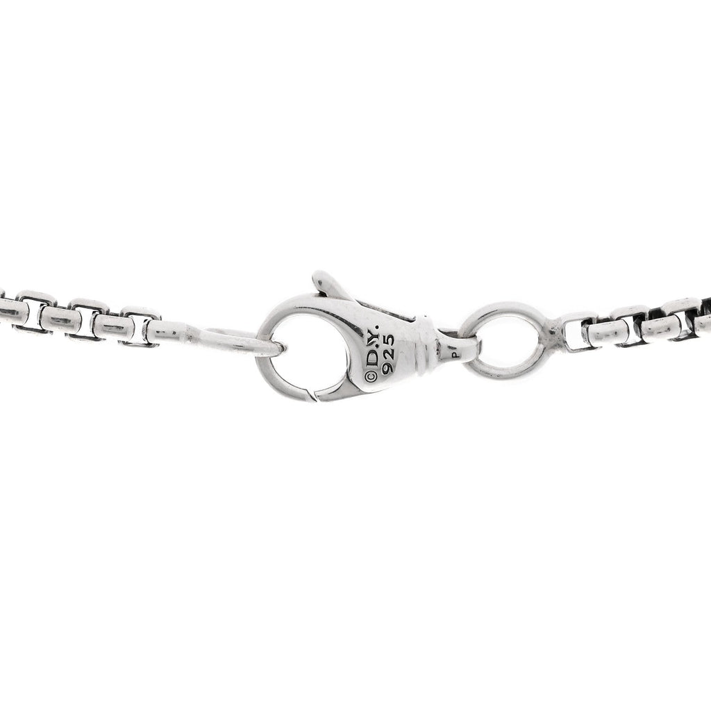 Sterling Silver 2.7mm Small Box Chain Necklace 22"