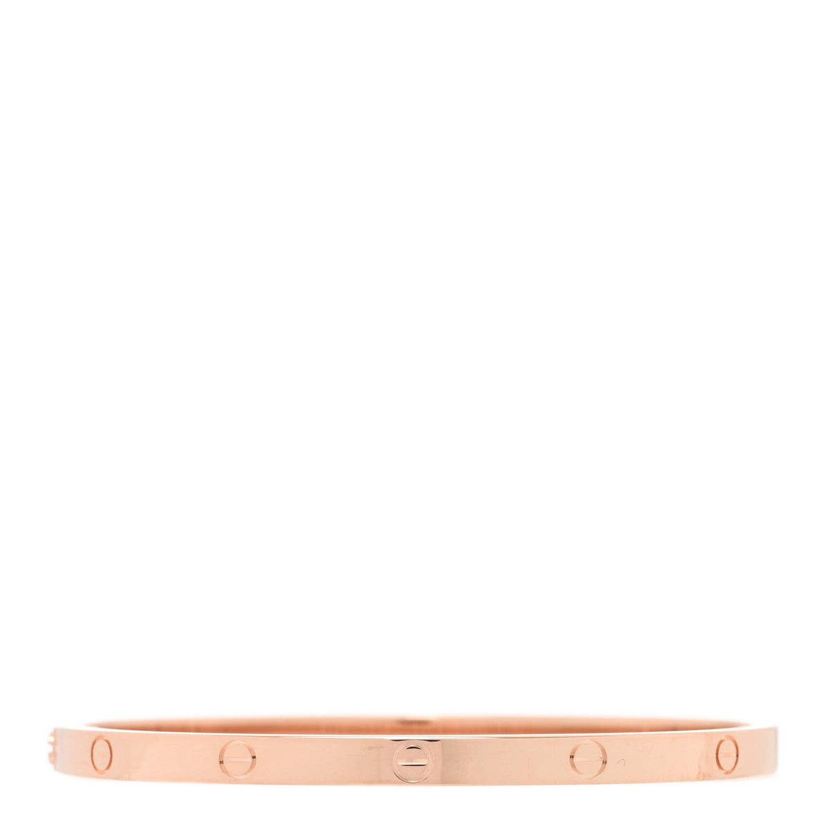 18K Pink Gold Small LOVE Bracelet 15