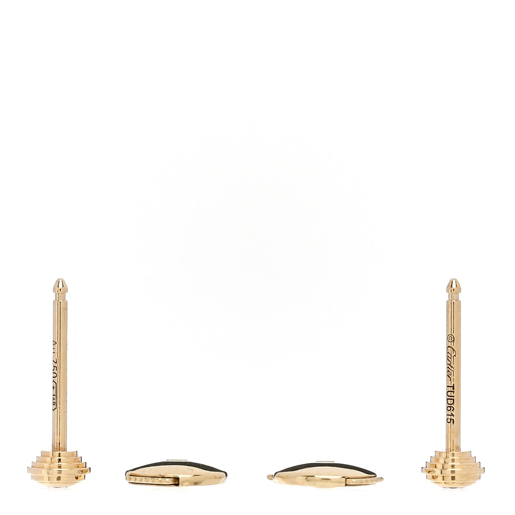 18K Yellow Gold Diamond XS D'Amour Earrings