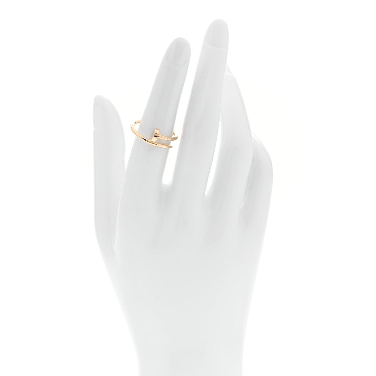 18K Yellow Gold Small Juste Un Clou Ring 52 6
