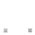 Platinum Diamond .34ctw Solitaire Earrings