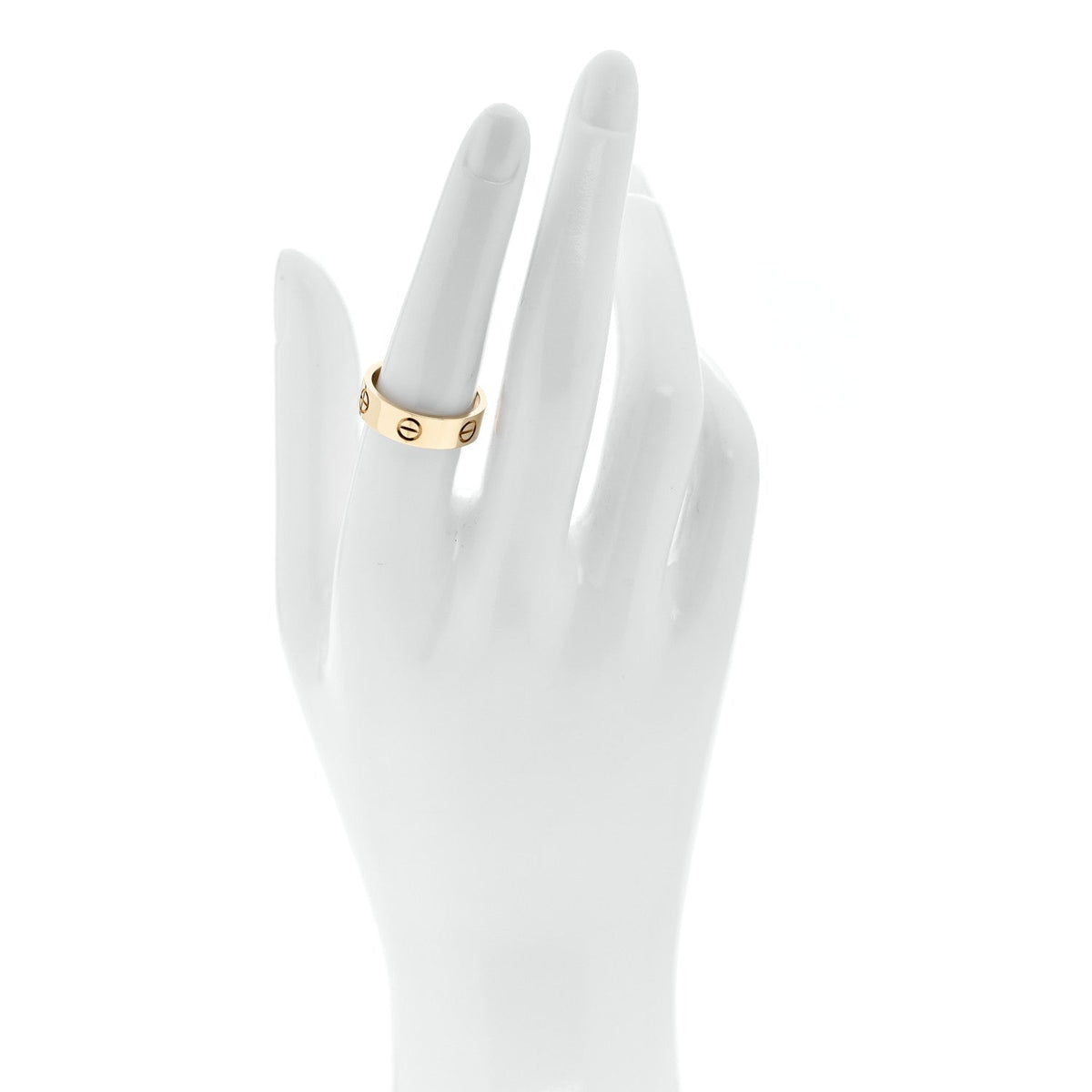 18K Yellow Gold 5.5mm LOVE Ring 54 7