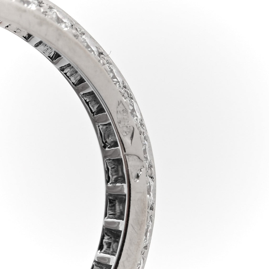 Platinum Diamond Couture Wedding Band Ring 52 6
