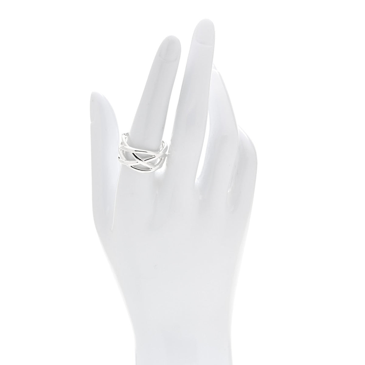 Sterling Silver Celtic Knot Ring 58 8.5