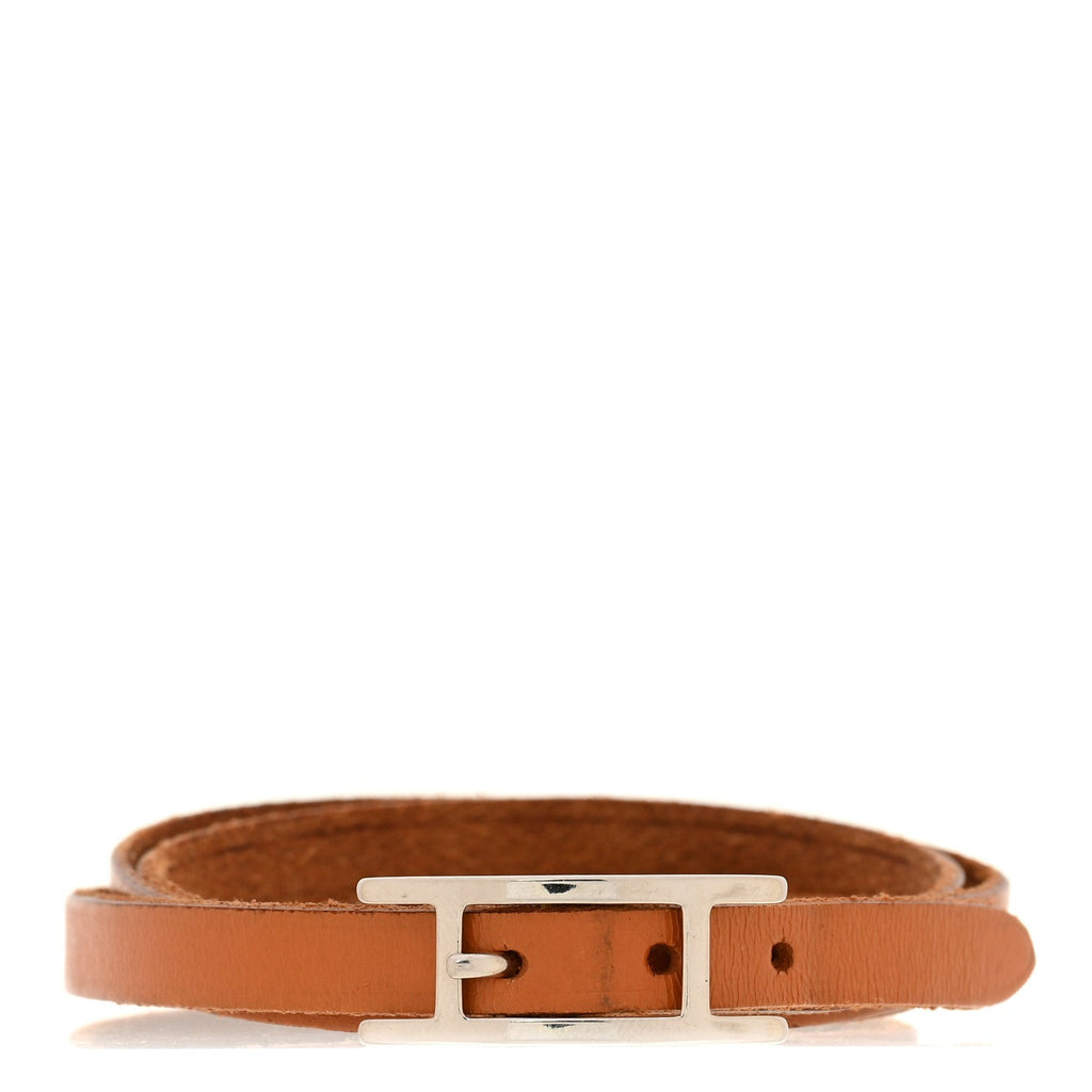 Barenia Hapi 3 MM Triple Tour Bracelet Fauve