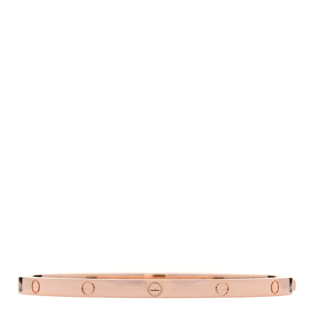 18K Pink Gold Small LOVE Bracelet 16