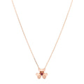 18K Rose Gold Ruby Mini Frivole Pendant Necklace