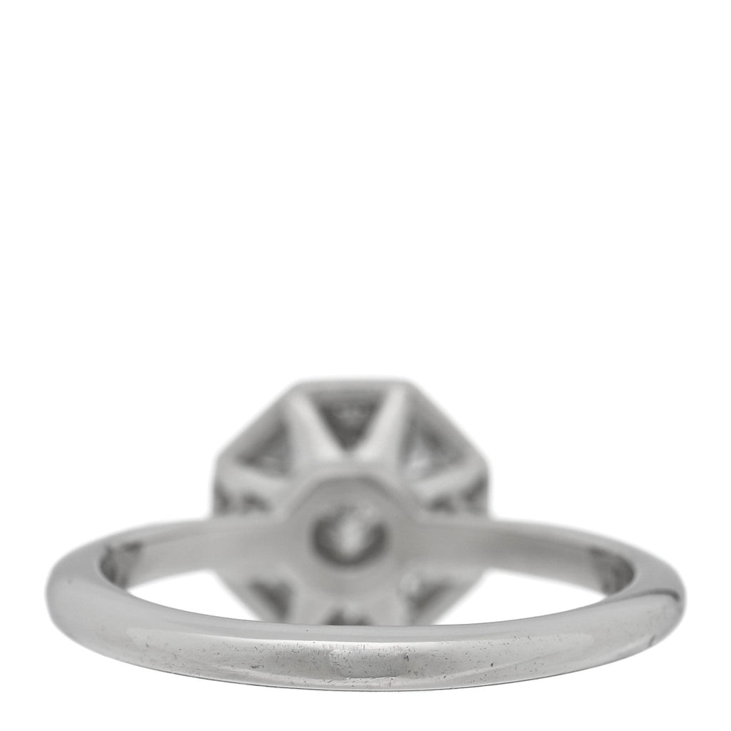 Platinum Diamond Mosaic Ring 51 5.75