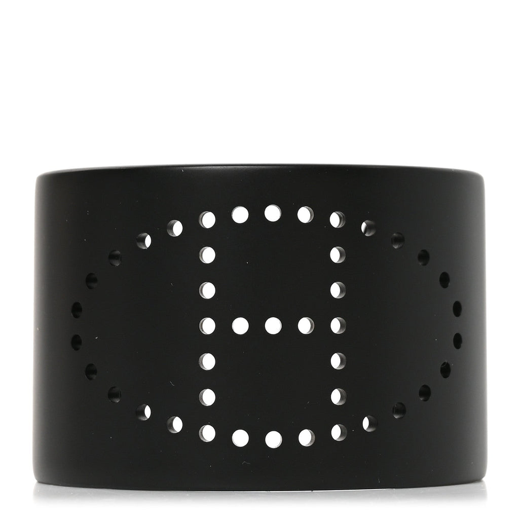 Aluminium Evelyne Sunset Cuff Bracelet T2 Black