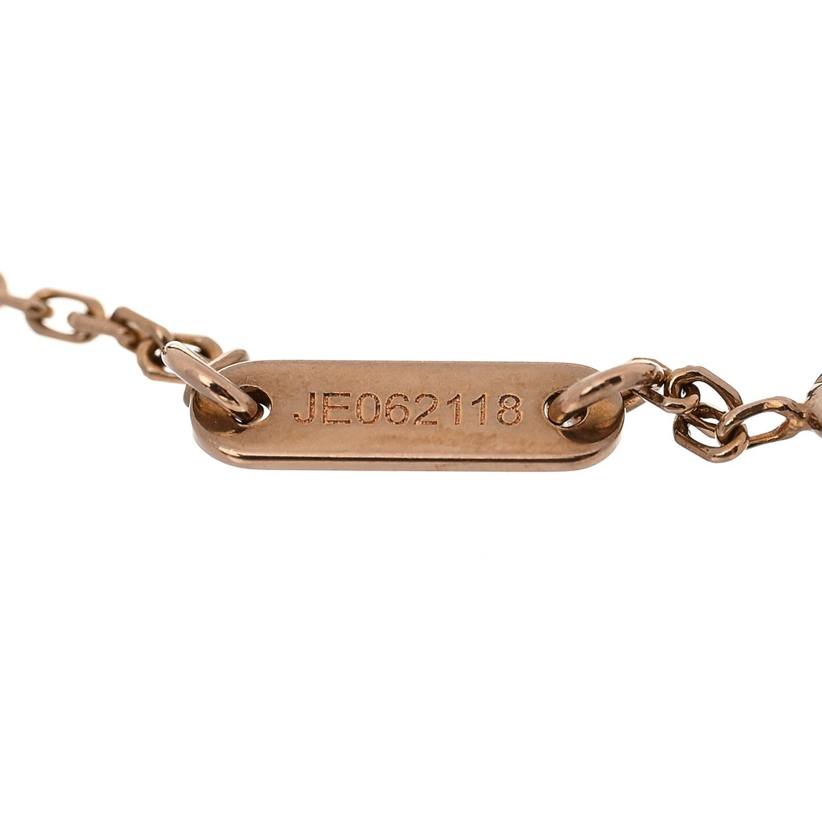 18K Rose Gold Carnelian Sweet Alhambra Bracelet