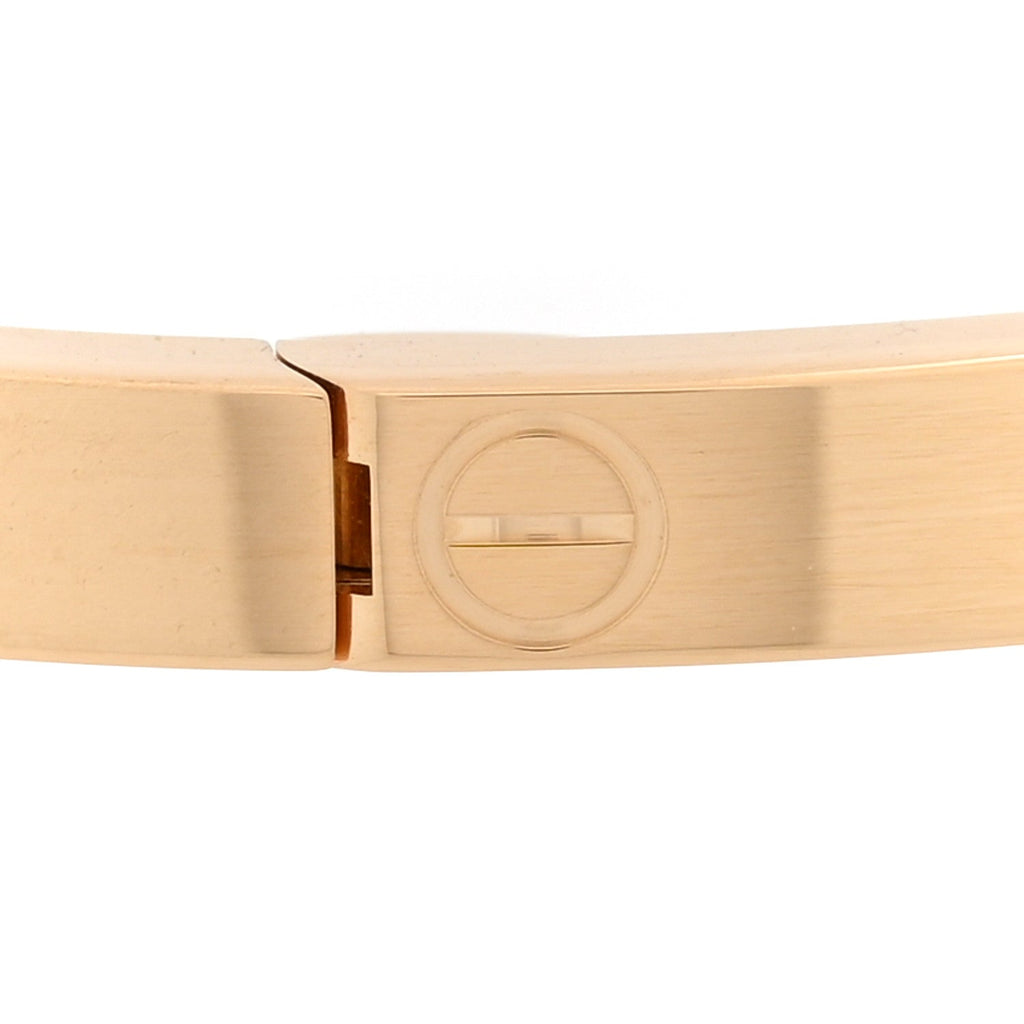 18K Yellow Gold Small LOVE Bracelet 18