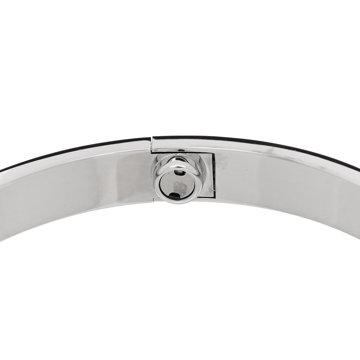 18K White Gold 4 Diamond Love Bracelet 18