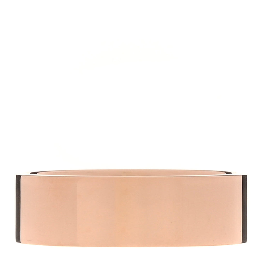 18K Rose Gold Diamond PM H D'Ancre Ring 50 5.5