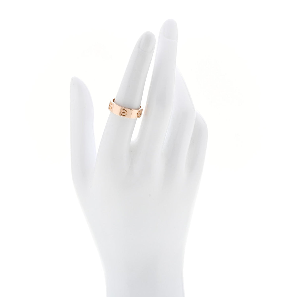 18K Pink Gold 5.5mm LOVE Ring 53 6.5