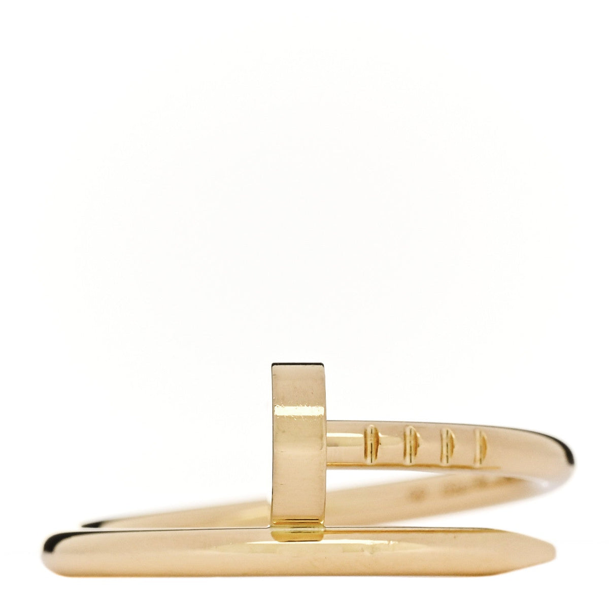 18K Yellow Gold Small Juste Un Clou Ring 50 5.25