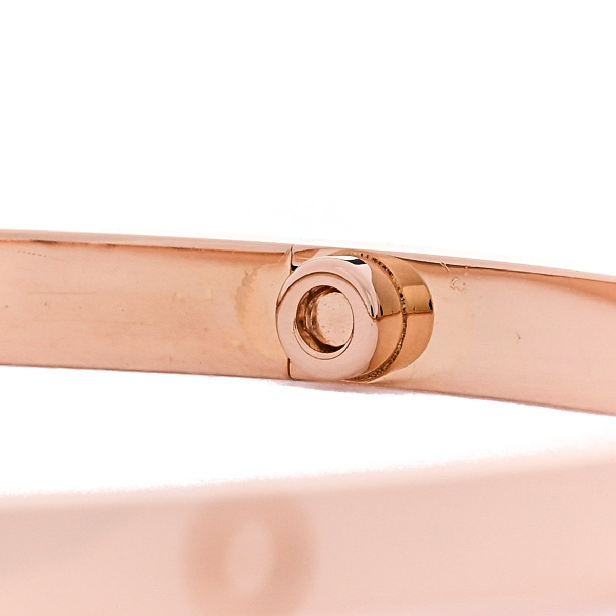 18K Pink Gold Small LOVE Bracelet 19