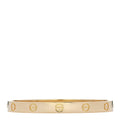 18K Yellow Gold LOVE Bracelet 17