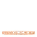 18K Rose Gold Open Narrow Atlas Bangle