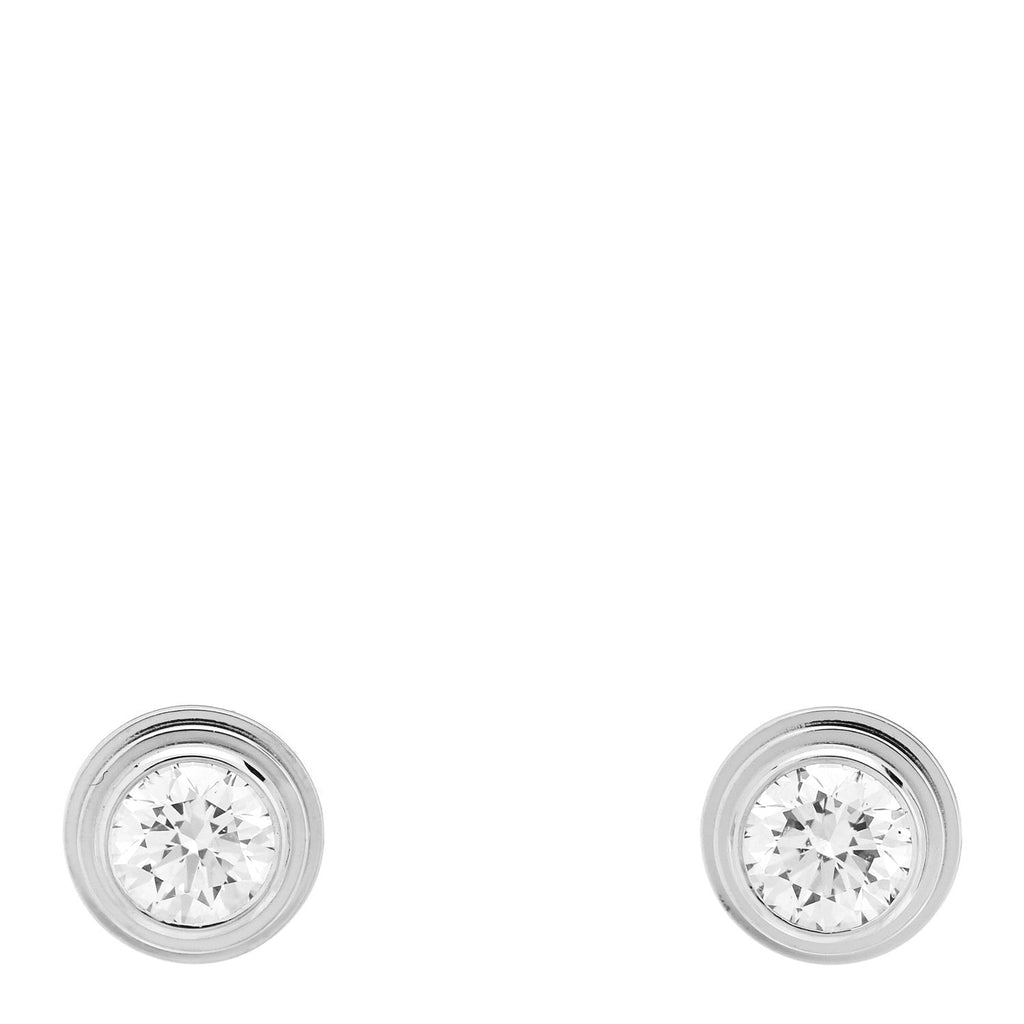 18K White Gold Diamond SM D'Amour Earrings