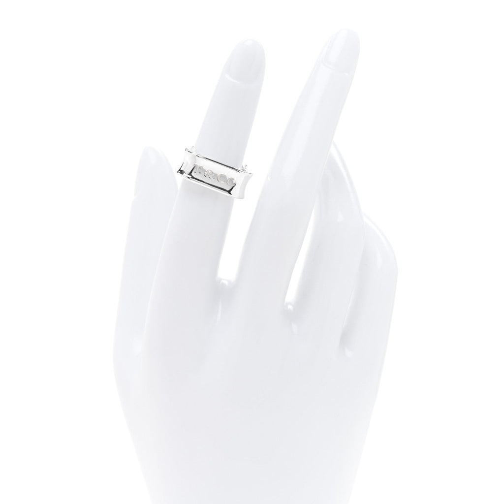 Sterling Silver 1837 Square Ring 49 4.75
