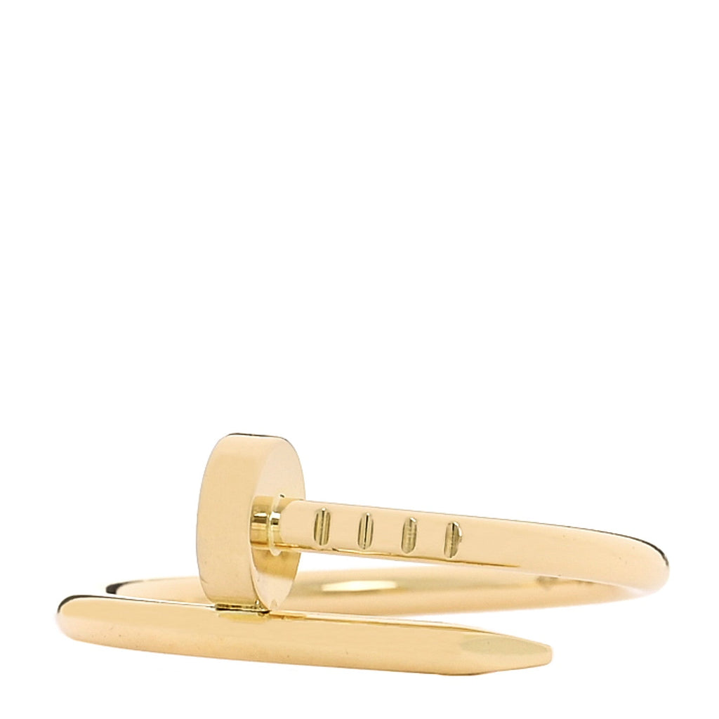 18K Yellow Gold Small Juste Un Clou Ring 53 6.5