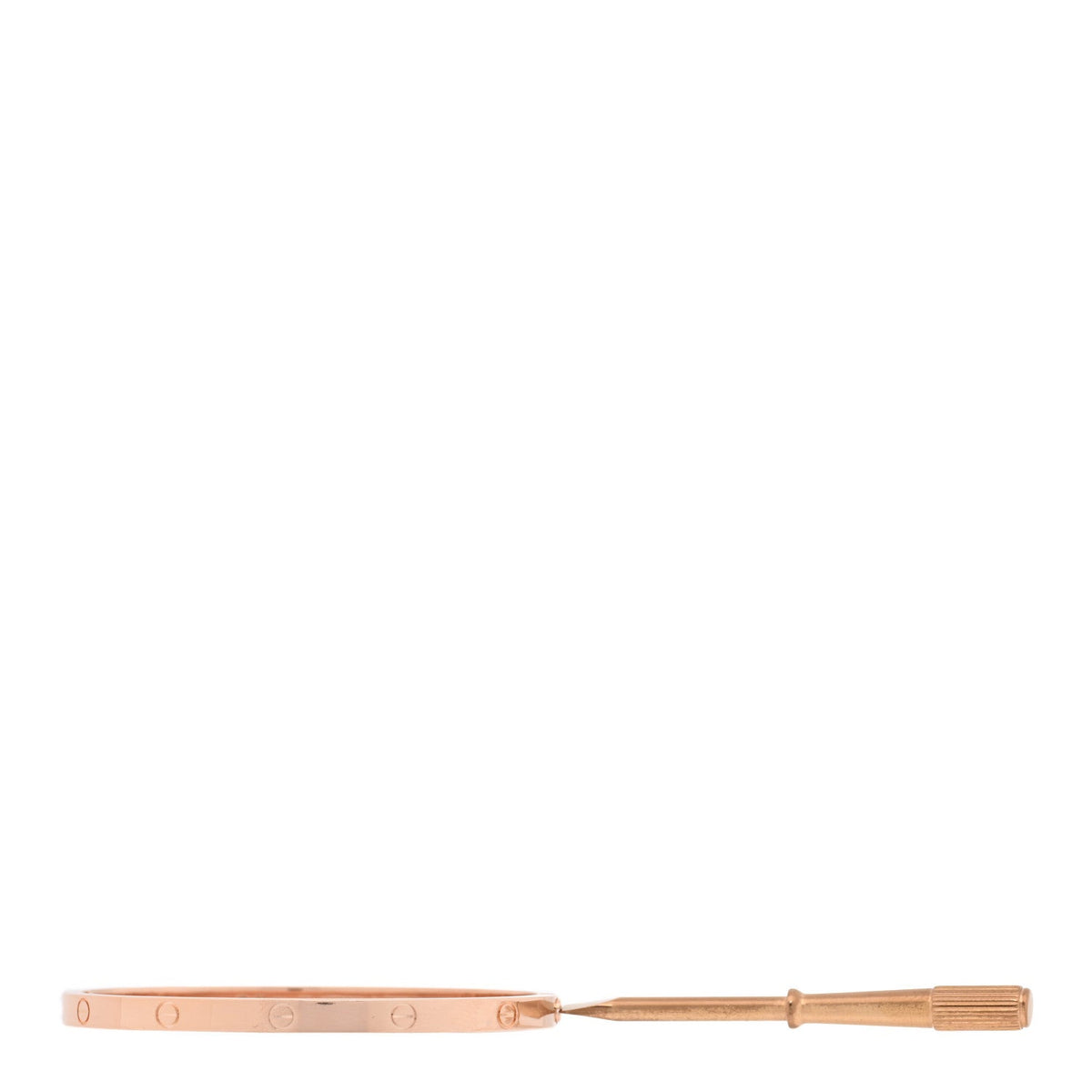 18K Pink Gold Small LOVE Bracelet 15