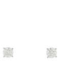 Platinum Diamond .90ctw Round Solitaire Earrings