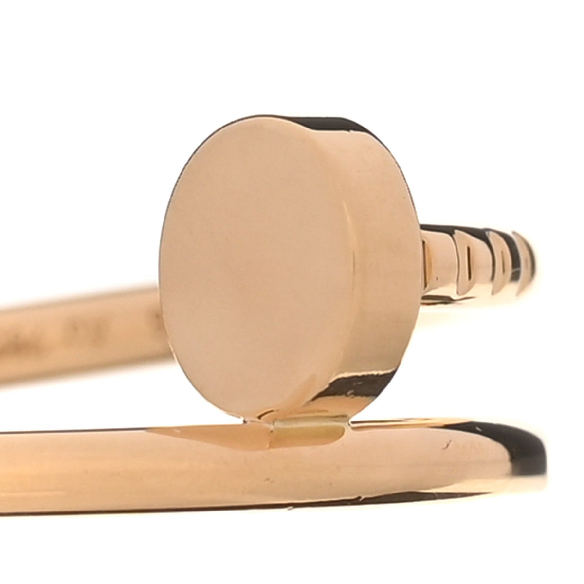 18K Yellow Gold Small Juste Un Clou Ring 53 6.5