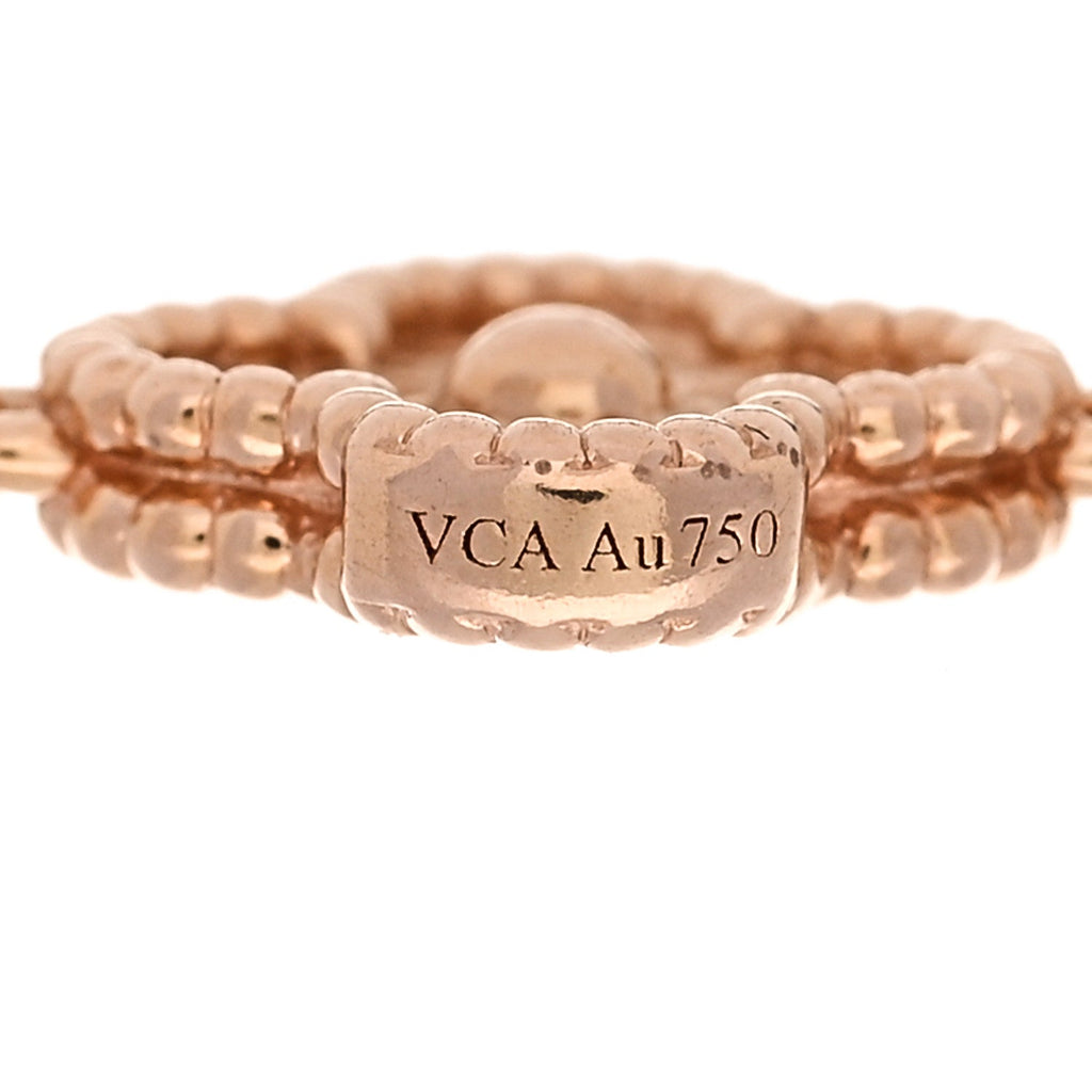 18K Rose Gold 6 Motifs Sweet Alhambra Bracelet