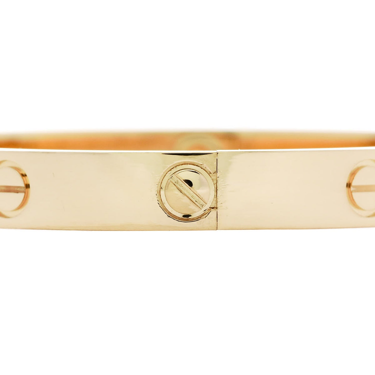 18K Yellow Gold LOVE Bracelet 17