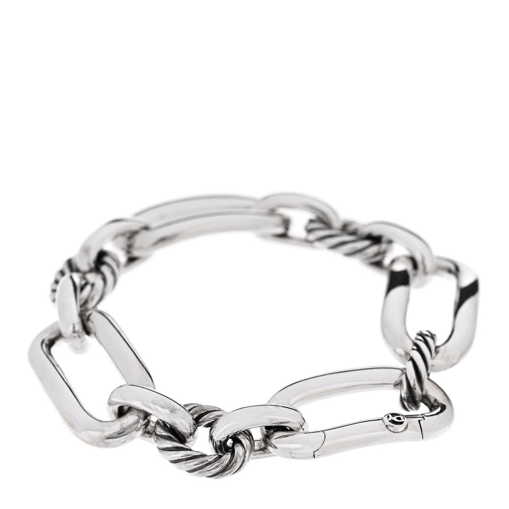 Sterling Silver 16mm Lexington Chain Bracelet