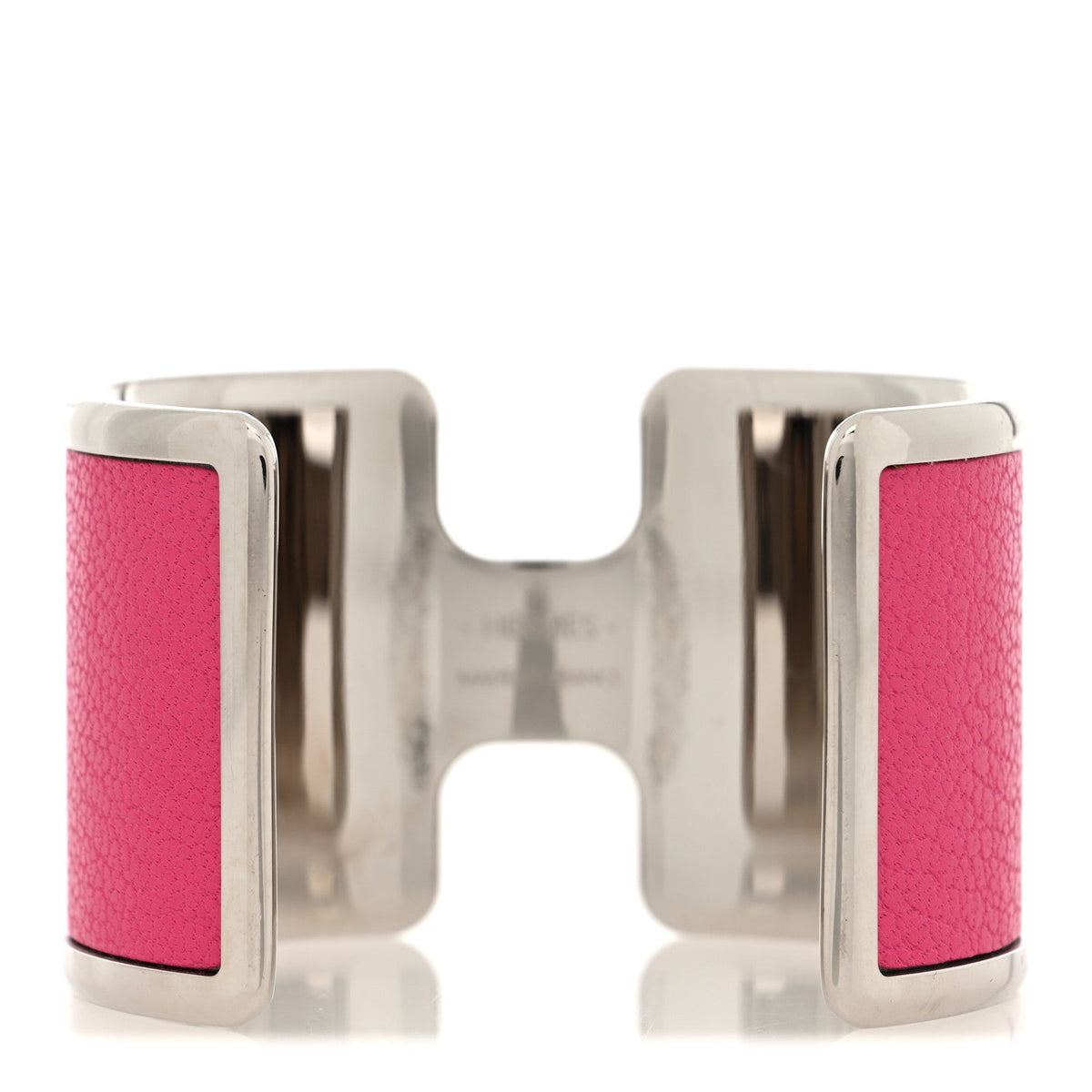 Chamkila Chevre Olympe Cuff Bracelet Rose Shocking