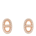 18K Rose Gold Diamond New Farandole Earrings