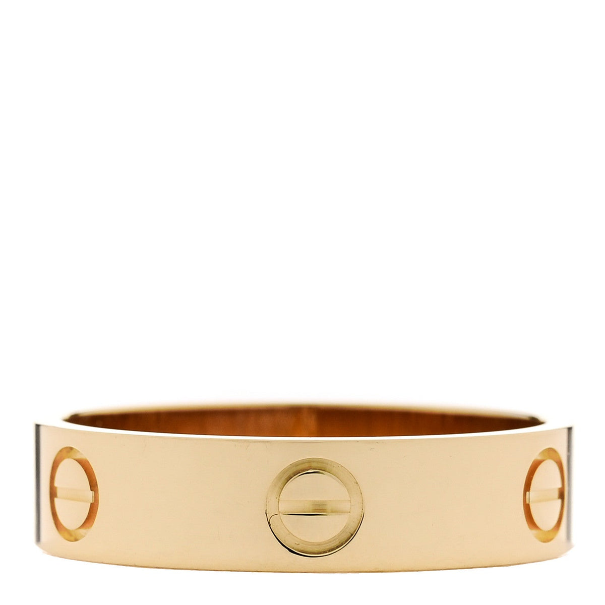 18K Yellow Gold 5.5mm LOVE Ring 64 10.75