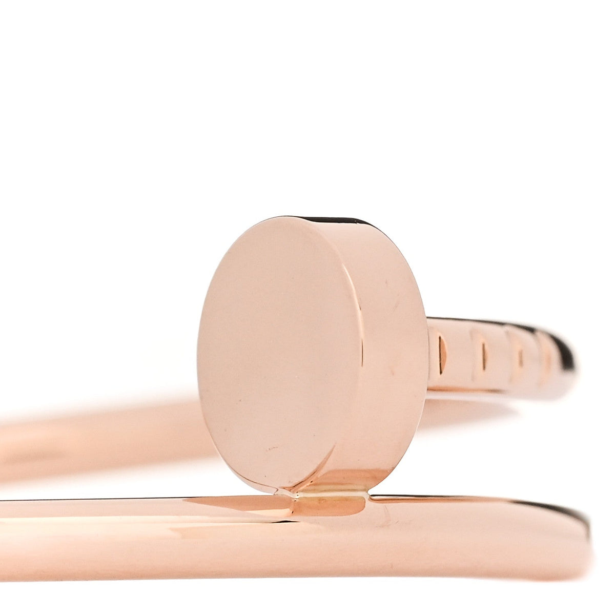 18K Pink Gold Small Juste Un Clou Ring 62 10