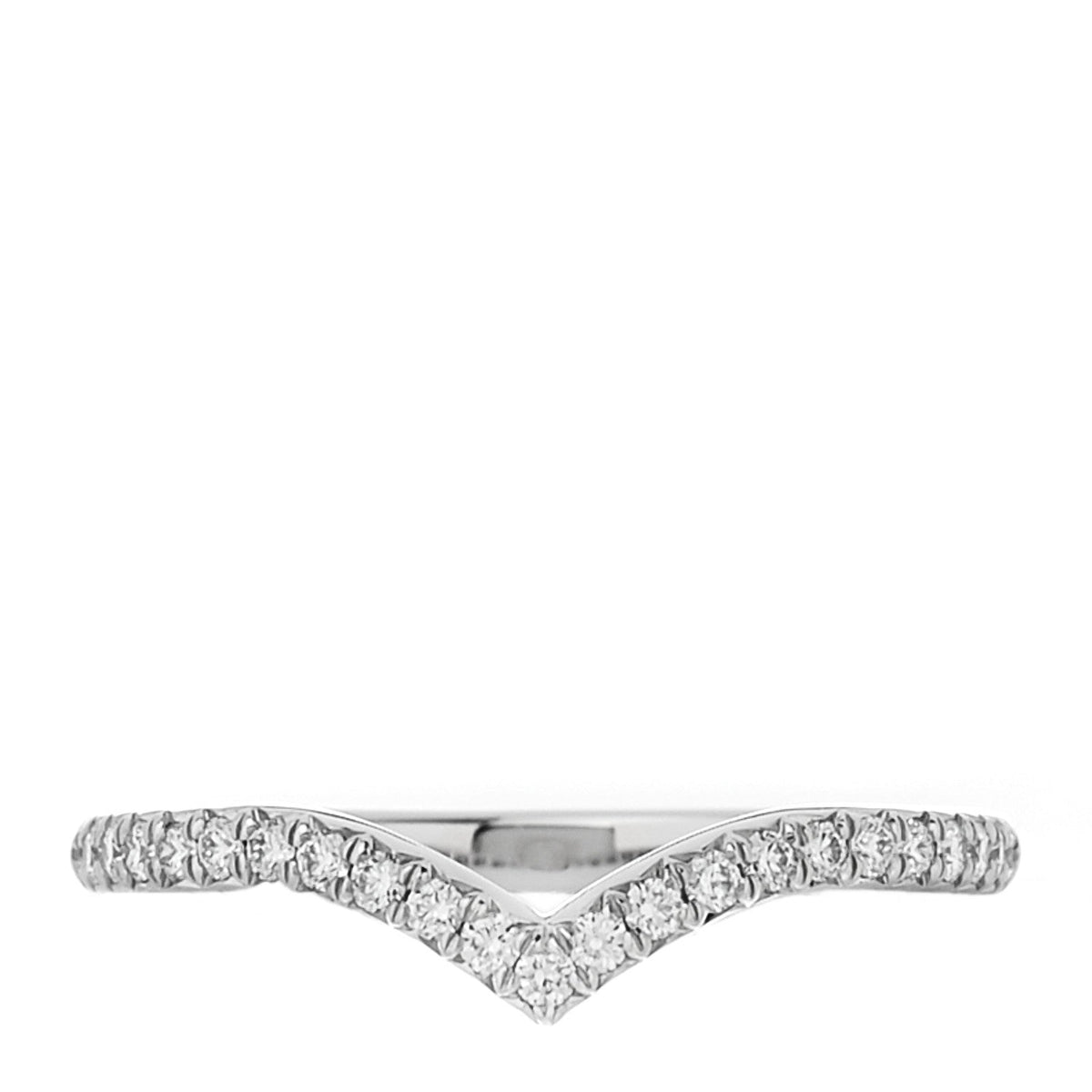 Platinum Diamond Soleste V Band Ring 57 8