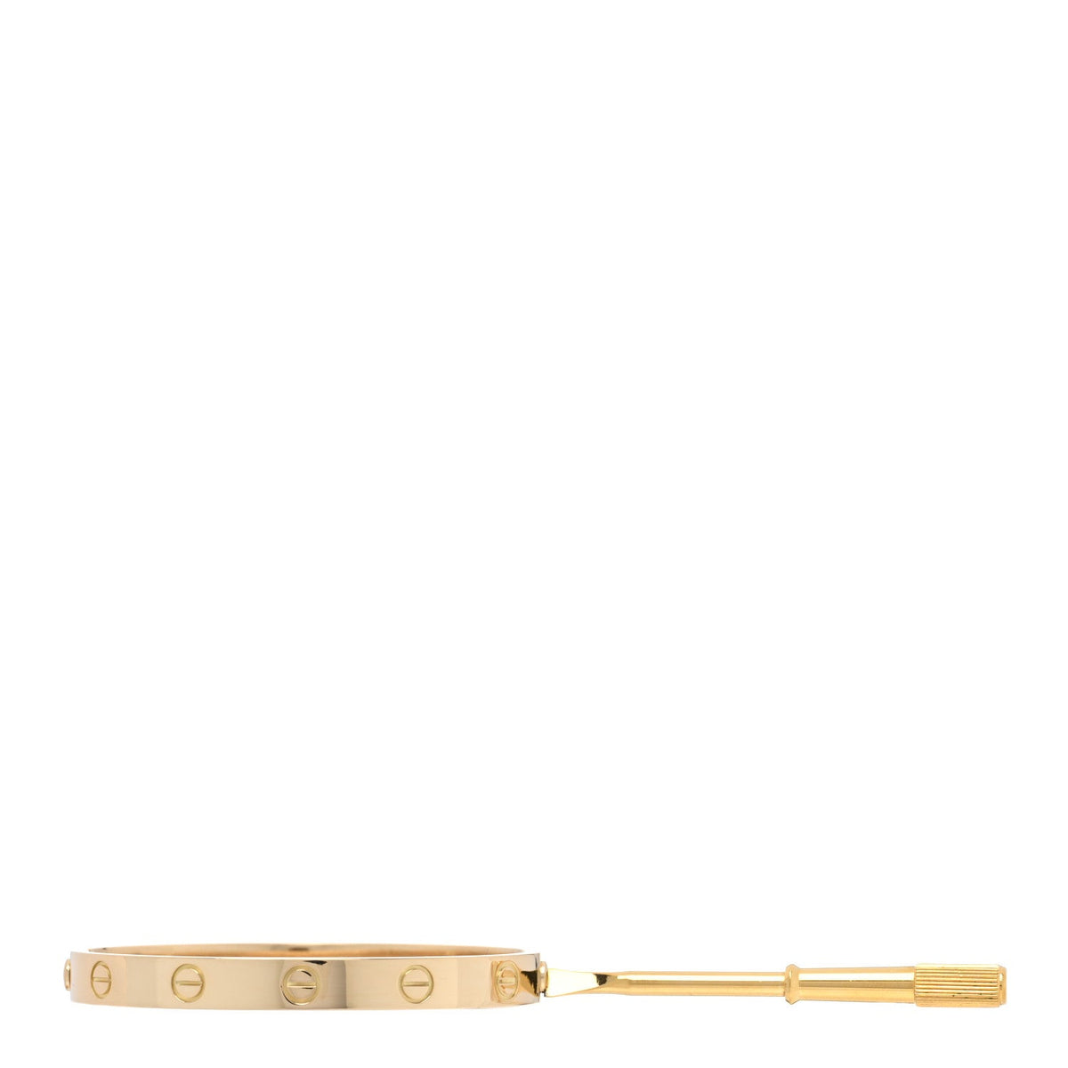 18K Yellow Gold LOVE Bracelet 16